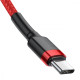 Кабель Baseus Caful Type-C PD 2.0 100W (2m) red/black