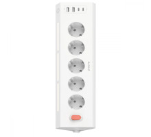 Мережевий фільтр Proove Prism Socket (5xAC + 2xType-C + 2xUSB) 1.6m white 2003000222562 6901119541115
