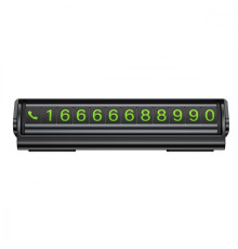 Парковочная Карта Proove Twins Parking Number Plate black