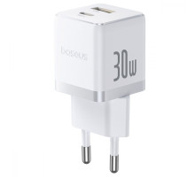 МЗП Baseus Palm Fast Charger Type-C+USB 30W white 2003000231007 6932172672485