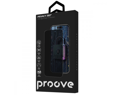 Захисне скло Proove Privacy 360 Installation Box iPhone 15 Pro Max black 2003000217315 6901134725798