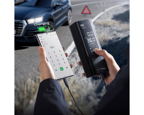 Автомобільний насос Proove Pump Assistant Pro 120W 7500mAh black 2001001847289 6900111626509