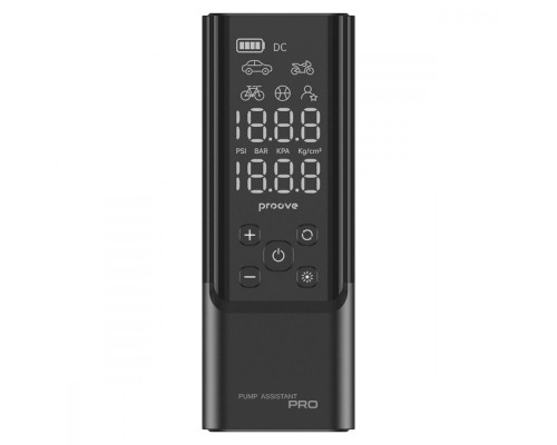 Автомобільний насос Proove Pump Assistant Pro 120W 7500mAh black 2001001847289 6900111626509