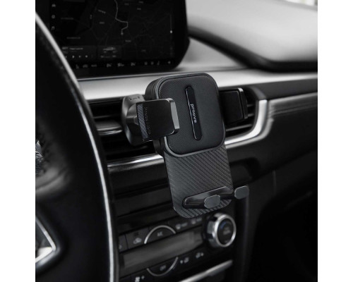 Автомобільний тримач Proove Carbon Clamp Air Outlet Car Mount black 2003000298789 6901114621188