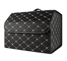 Органайзер у багажник автомобіля 40см*30см*30см black beige 2001000940783