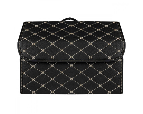 Органайзер у багажник автомобіля 40см*30см*30см black beige 2001000940783