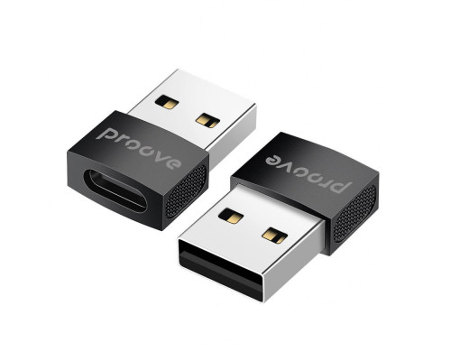 Перехідник OTG Proove Extension Type-C to USB black