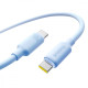 Кабель Baseus Foamed Silicone Fast Charging Type-C to Type-C 100W (1m) blue 2003000288834 6932172693862