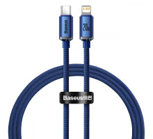 Кабель Baseus Crystal Shine Series Fast Charging Type-C to Lightning 20W (1.2m) blue 2001000509805 6932172602758
