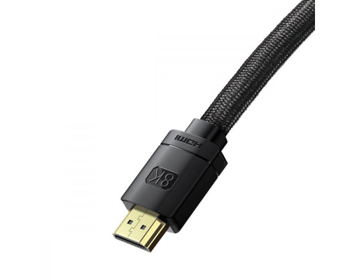 Кабель Baseus High Definition HDMI 8K to HDMI 8K (1m) black