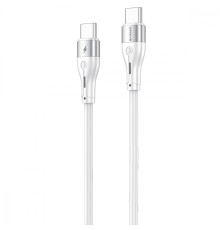 Кабель Proove Soft Silicone Type-C to Type-C 60W (2m) white 2003000247541 6901119628465