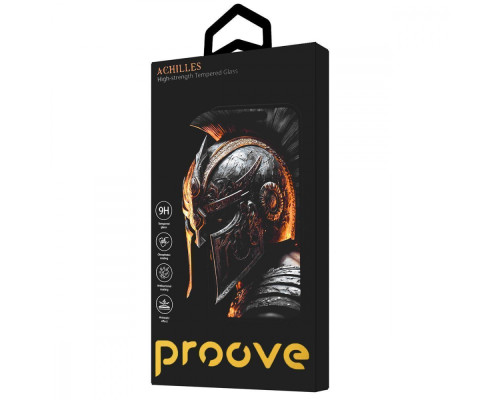 Захисне скло Proove Achilles iPhone 14 Pro/15/16 black 2001001954635 6901137426654