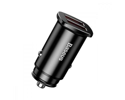 АЗП Baseus Square Metal QC 3.0 30W 2USB silver