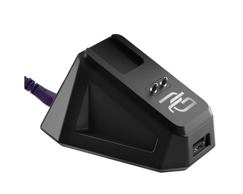 Бездротова ігрова миша Proove Gaming Superfight Wireless with charging dock white/purple 2003000318074 6901117468698