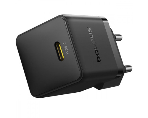 МЗП Baseus Palm Fast Charger 20W (Type-C) + Кабель Type-C to Lightning 20W (1m) black 2003000306910 6932172696696