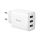 МЗП Baseus Compact 17W (3 USB) white