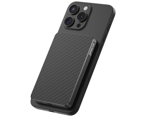 Портативна Батарея Proove Carbon Slim 20W 5000mAh black 2003000299427 6901113229330