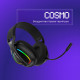 Бездротова ігрова гарнітура Proove Gaming Cosmo (APP) black/purple 2003000343083 6901118477989