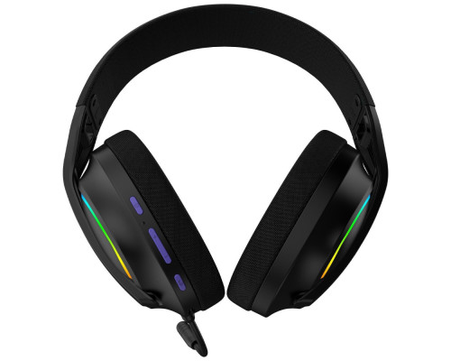 Бездротова ігрова гарнітура Proove Gaming Cosmo (APP) black/purple 2003000343083 6901118477989