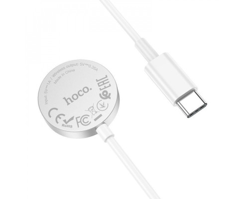 Бездротовий ЗП Hoco CW39 iWatch Type-C white