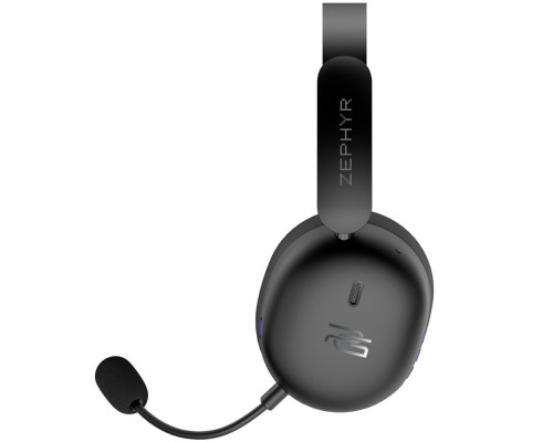 Бездротова ігрова гарнітура Proove Gaming Zephyr (APP) black/purple 2003000298802 6901111969375