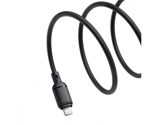 Кабель Baseus Silky Series Fast Charging Lightning 2.4A (2m) black 2003000212624 6932172668792