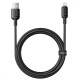 Кабель Baseus Silky Series Fast Charging Lightning 2.4A (2m) black 2003000212624 6932172668792