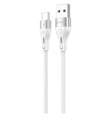 Кабель Proove Soft Silicone USB to Type-C 3A (2m) white 2003000253528 6901118413697