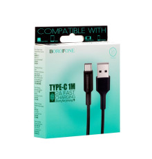 Кабель USB Borofone BX1 Type-С Колір Чорний