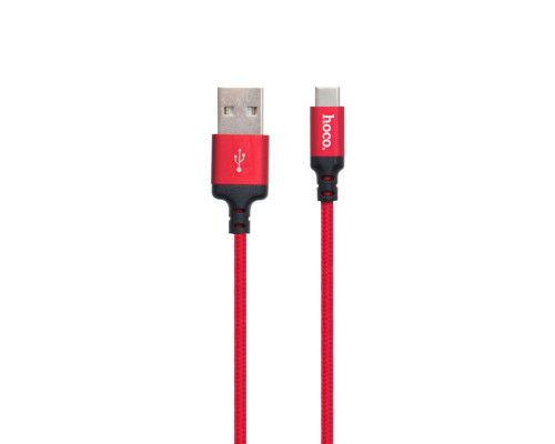 Кабель USB Hoco X14 Times Speed Type-C Колір Чорний 6957531062868