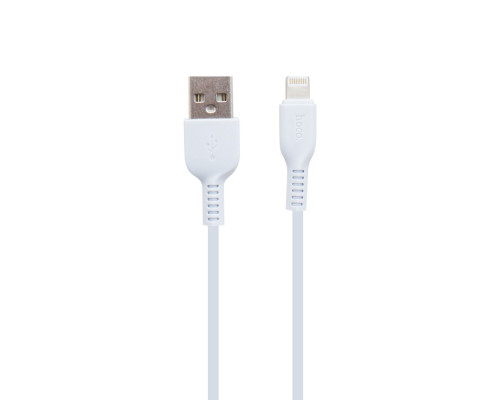 Кабель USB Hoco X20 Lightning 2m Колір Білий 6957531068877