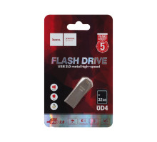 USB флеш-накопичувач Hoco UD4 USB 2.0 32GB Колір Сталевий