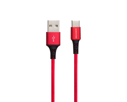 Кабель USB Borofone BX20 Type-C Колір Червоний