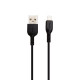 Кабель USB Hoco X20 Lightning 2m Колір Білий 6957531068877