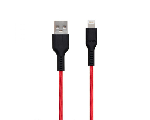 Кабель USB Hoco U31 Benay Lightning Колір Чорний 6957531053859