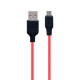 Кабель USB Hoco X21 Plus Silicone Micro Колір Чорно-Білий 6931474711861