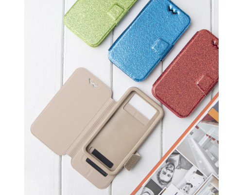 Чохол-книжка Shining 5" Колір Зелений