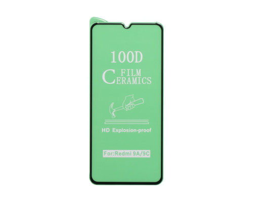 Захисне скло Film Ceramic for Xiaomi Redmi 9A / 9C без упаковки Колір Чорний 2020000173502