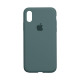 Чохол Silicone Case Full Size (AA) для iPhone X/Xs Колір 44.Shiny blue 2020000227540