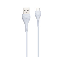 Кабель USB Hoco X37 Cool Power Charging Type-C Колір Бiлий 6931474710512