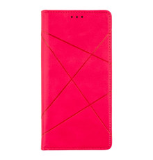 Чохол-книжка Business Leather для Samsung Galaxy S21 Plus 5G (G996) Колір Crimson 2020000204381