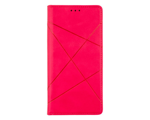 Чохол-книжка Business Leather для Samsung Galaxy S21 Plus 5G (G996) Колір Crimson 2020000204381