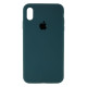 Чохол Silicone Case Full Size (AA) для iPhone Xs Max Колір 40.Shiny green 2020000148777