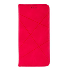 Чохол-книжка Business Leather для Xiaomi Redmi Note 10 Колір Crimson 2020000237914