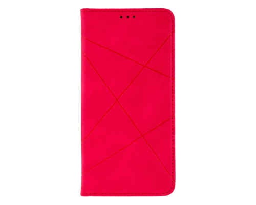 Чохол-книжка Business Leather для Xiaomi Redmi Note 10 Колір Crimson 2020000237914