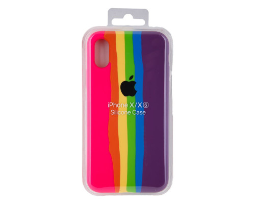 Чохол Original Full Size для iPhone X/Xs Rainbow Copy Колір 05