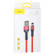 Кабель USB Baseus USB to Lightning 2.4A CALKLF-G Колір Сіро-Чорний, G1 6953156283343