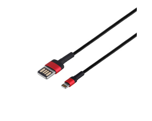 Кабель USB Baseus USB to Lightning 2.4A CALKLF-G Колір Сіро-Чорний, G1 6953156283343