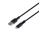 Кабель USB Hoco X62 Fortune Lightning 2.4A Колір Бiлий 6931474748690