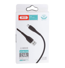 Кабель USB XO NB-P163 2.4A USB Micro Колір Бiлий